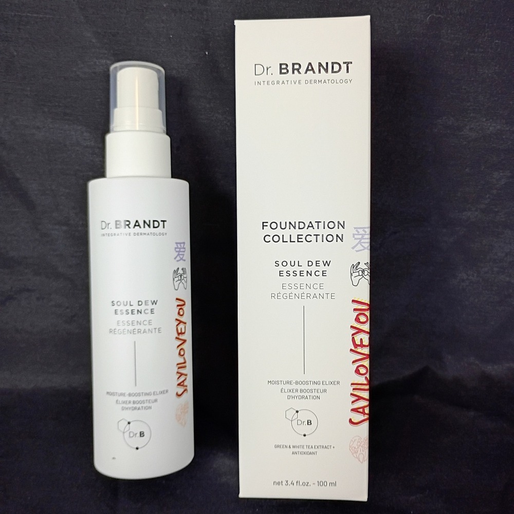 Dr Brandt Soul Dew Essence Foundation Collection Hydrating Face Mist 3.4oz 100ml